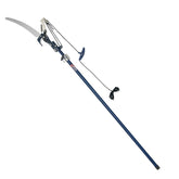 Spear & Jackson front view of pruner clearly showing extendable pole benefits
