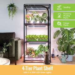 SpeePlant closeup of full-spectrum grow light module, even illumination benefit
