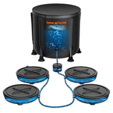 Spider Farmer front packaging showing complete self-watering kit and benefit of easy setup