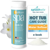 SplashWiz ProTeam Gentle Spa front packaging showing product and benefit of softer water