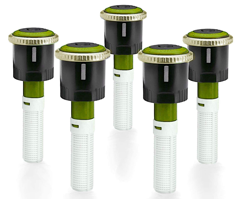 Sprinkler Hunter MP Rotator MP1000 front view showing nozzle detail and efficient coverage