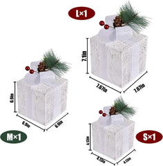 SPRKLINLIN three boxes together showing large medium small scale
