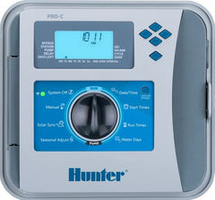 SPW Hunter P2C-400 front panel showing controls and backlit display for easy programming