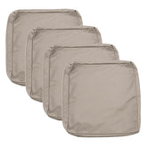 Sqodok front view of 21x19 inch cover pack showing neat folded covers and benefit of quick refresh