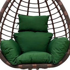 Srutirbo front view dark green cushion showing full coverage and renewed comfort