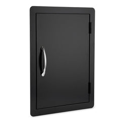 Stanbroil front view showing black steel door and clean lines for durable storage