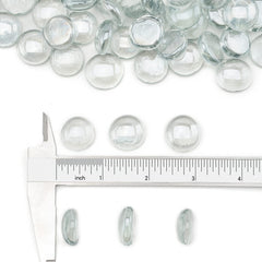 Stanbroil close-up texture of tempered glass beads highlighting clarity and uniformity