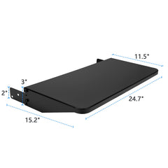 Stanbroil folded shelf side profile showing compact storage benefit