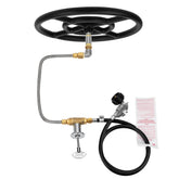 Stanbroil front view of burner ring kit showing components and durable finish
