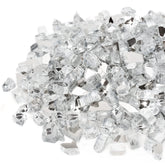 Stanbroil front packaging showing 10-pound platinum fire glass and sturdy bag for easy storage