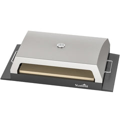 Stanbroil front view on Blackstone griddle showing durable build and easy installation