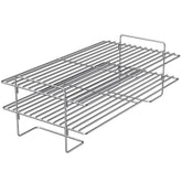 Stanbroil warming rack front view showing full cooking area and durable build