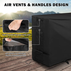 Starcrew air vent detail to reduce condensation and improve airflow beneath cover