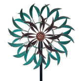 Stargarden front view showing complete wind spinner and vibrant finish benefit visual focal point