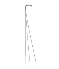 Starting Gardens wire hanger holding a hanging basket, secure and durable