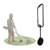 STARTINGTOOL front assembly showing wheel and handle for reduced arm strain