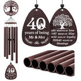 SteadStyle front view of wind chime showing design and elegant finish for lasting display