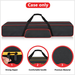 Steadtep bag open interior showing 8mm pearl cotton padding for impact protection