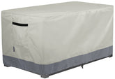 STEECA front view cover on deck box showing full protection benefit
