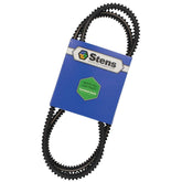 Stens front packaging view showing replacement belt and compatibility benefits