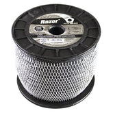 Stens Silver Streak front view 5 lb spool showing label and length benefit
