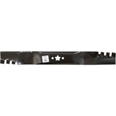 Stens toothed blade front view showing full 21 3/4 inch length and fit benefit