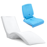 Step2 Vero pool lounger front view showing comfortable recline and stability