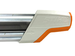 Stihl Easy File in use on a chain illustrating quick on-site sharpening