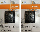 Stihl 2 pack front packaging showing model and specifications benefit quick replacement