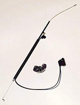 Stihl throttle cable front view showing part number and OEM finish for reliable replacement