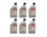 Stihl Ultra 2-cycle 12.8oz six-pack front packaging showing bottles and brand for reliable storage