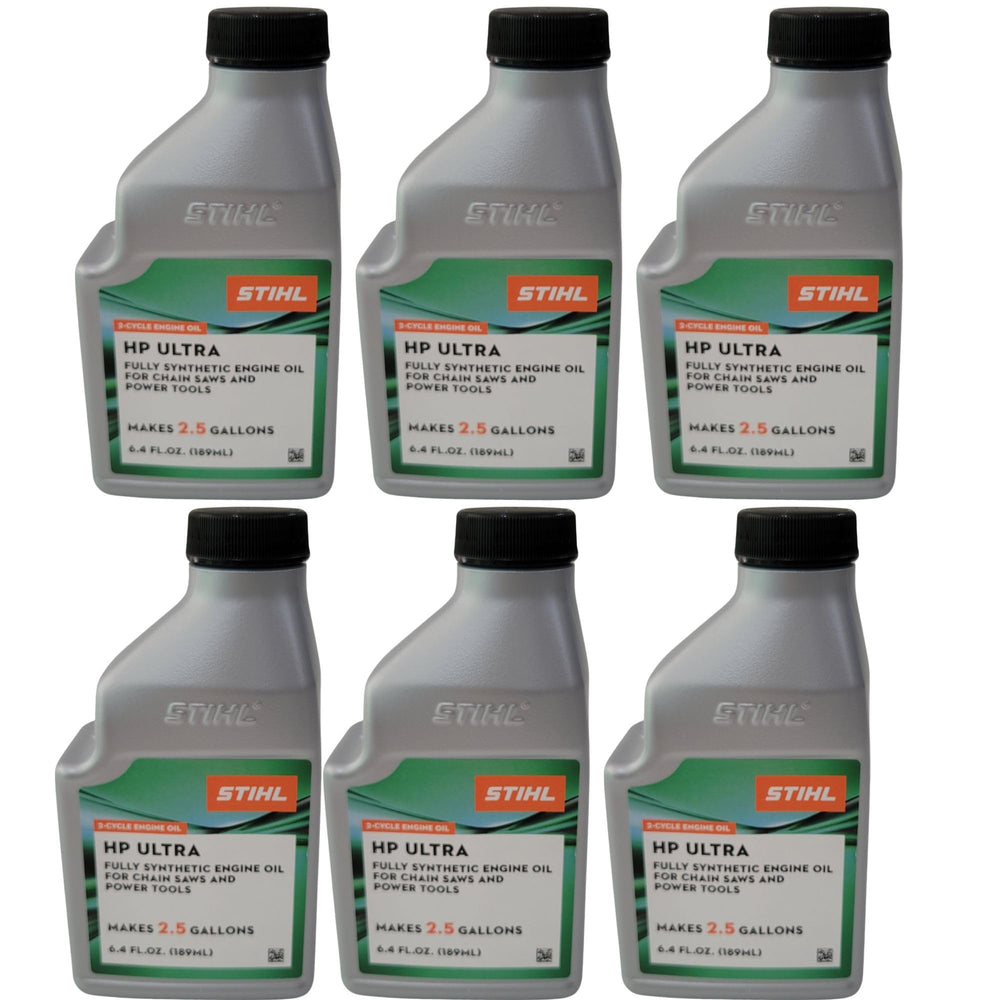 stihl bottle front packaging showing brand and high-performance benefit
