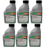 stihl bottle front packaging showing brand and high-performance benefit