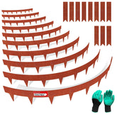 STIRLINGEAR front view of edging kit showing full 10‑pack and stakes, durable storage