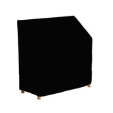 StorMaster front view of covered potting bench showing full weather protection