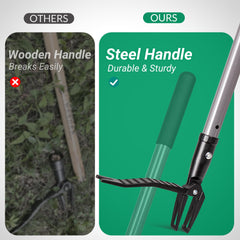 Suchtale adjustable handle sections showing customizable length for comfort