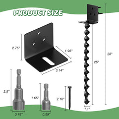 Suemoss close-up of full spiral blade demonstrating strong soil grip benefit