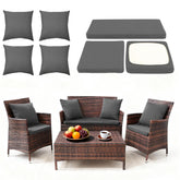 SUKAIKEQA front view of three-piece cover set showing clean styling and protection