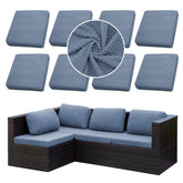 SUKAIKEQA front view on patio sofa showing refreshed look and curb appeal