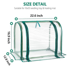 SUMGROW transparent wall allowing sunlight and consistent warmth