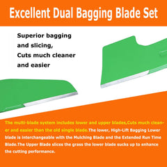 SummerCool sharpened edge close-up for cleaner cuts and less tearing