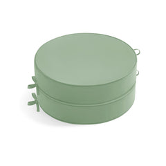 Summsun front view sage bistro cushions showing neat fit and color preservation