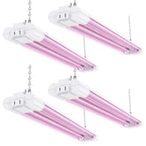 Sunco front view of 2FT LED grow light showing slim profile and even illumination benefit