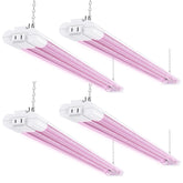 Sunco front view of 3ft grow light showing slim housing and uniform light output benefit