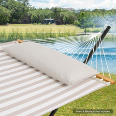 SUNCREAT close-up of spun polyester texture showing durable, fade-resistant fabric