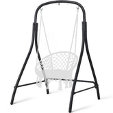 SUNCREAT stand front view showing sturdy frame and stability benefits
