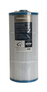 Sundance outer filter front view showing precise fit and quick replacement benefit