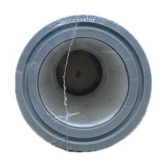 Close-up microfiber texture of Sundance filter capturing fine particles