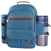 Sunflora backpack front view showing pockets and straps for easy transport