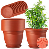 Sunnychicc front view brown planter showing clean modern look and versatility
